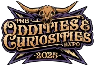 Logo for Oddities and Curiosities Expo 2025