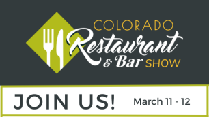 Logo for Colorado Restaurant & Bar Show 2025