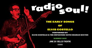 Logo for Elvis Costello & The Imposters with Charlie Sexton