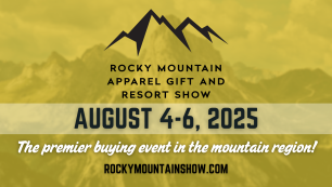 Logo for Rocky Mountain Apparel Gift Show: August 2025