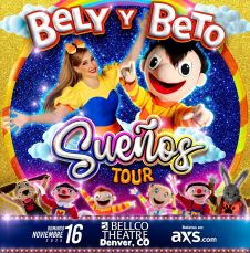 Logo for Bely y Beto Sueños Tour USA 2025
