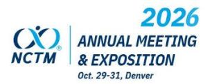 Logo for NCTM 2026 Annual Meeting and Exposition