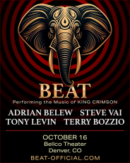 Logo for BEAT: Belew/Vai/Levin/Bozzio Performing the Music of KING CRIMSON
