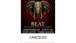 Logo for BEAT: Belew/Vai/Levin/Bozzio Performing the Music of KING CRIMSON