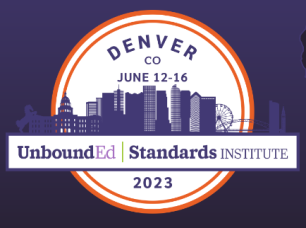 Logo for UnboundED Summer 2023 (West) Standards Institute