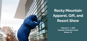 Logo for Rocky Mountain Apparel Gift Show 2024