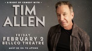 Logo for A Night of Comedy with Tim Allen