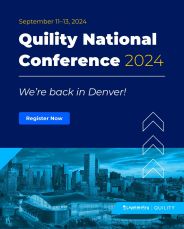 Logo for 2024 Quility National Conference
