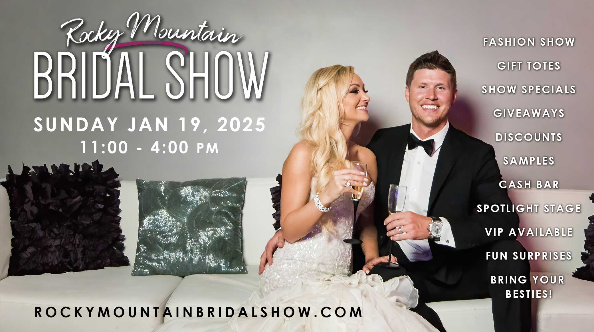 Logo for Rocky Mountain Bridal Show