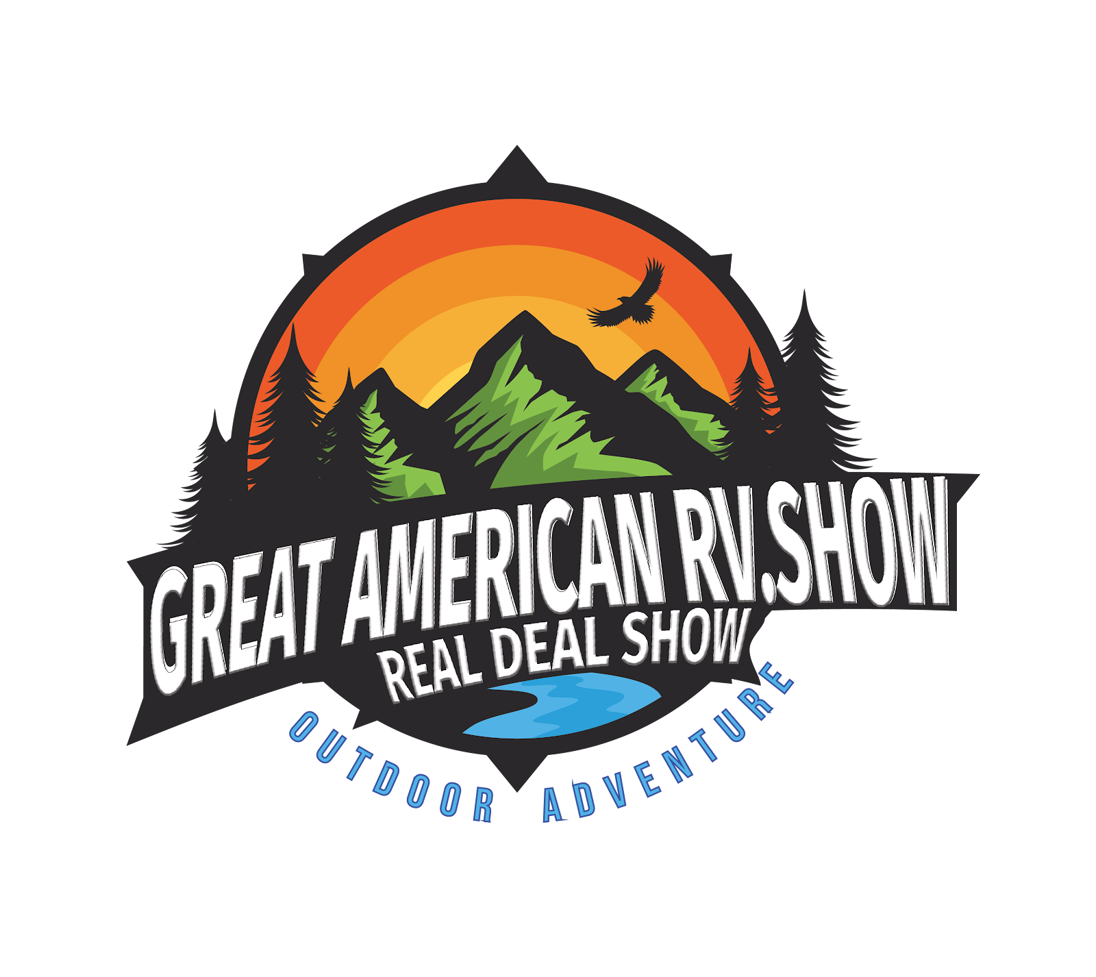 Logo for The Great American RV Show + OffGrid Expo