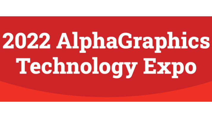 Logo for 2022 AlphaGraphics Technology Expo