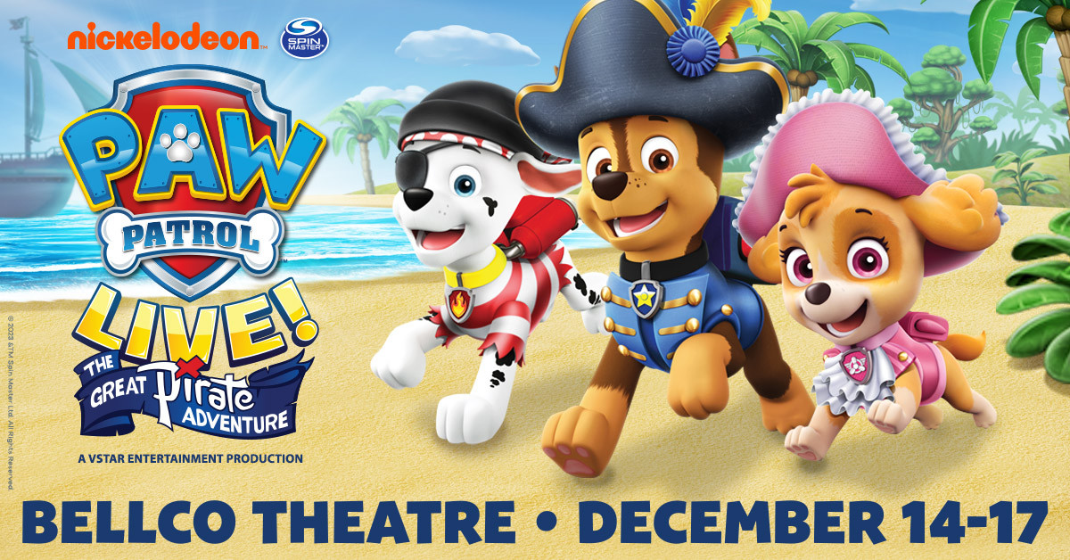 Logo for PAW Patrol Live! The Great Pirate Adventure 2PM