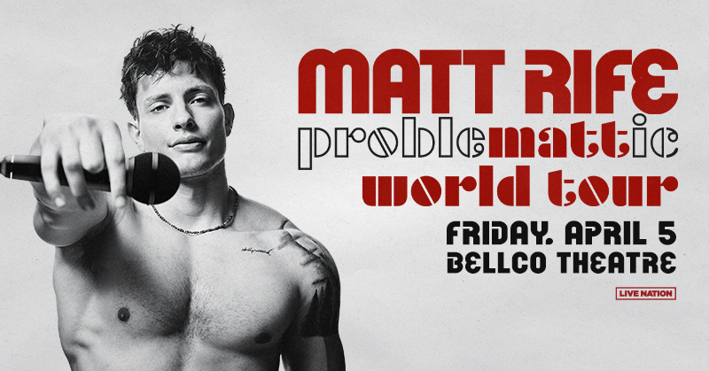 Logo for Matt Rife: ProbleMATTic World Tour 10PM