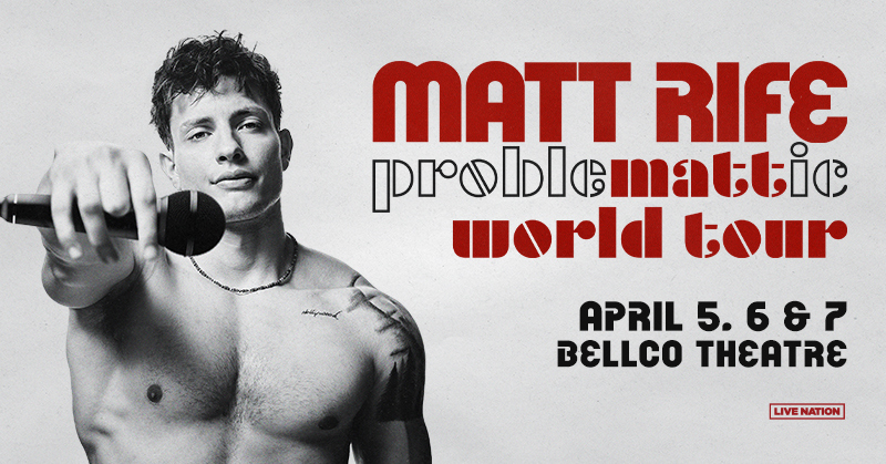 Logo for Matt Rife: ProbleMATTic World Tour 8PM