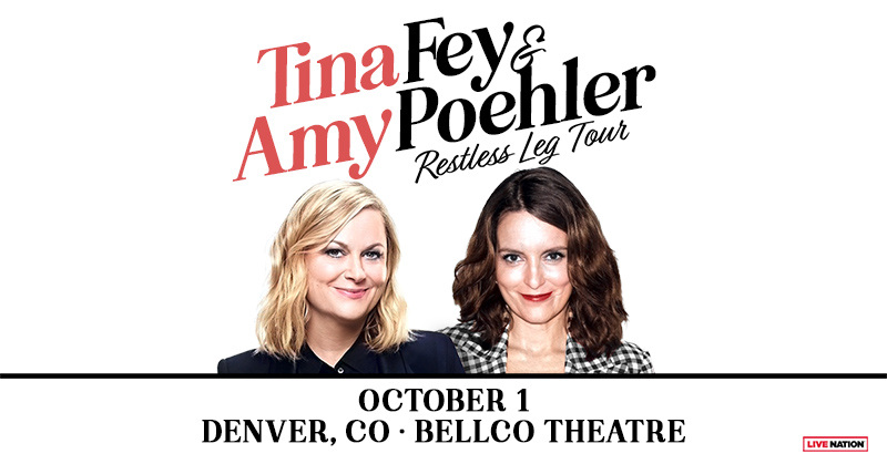 Logo for Tina Fey & Amy Poehler: Restless Leg Tour 6PM