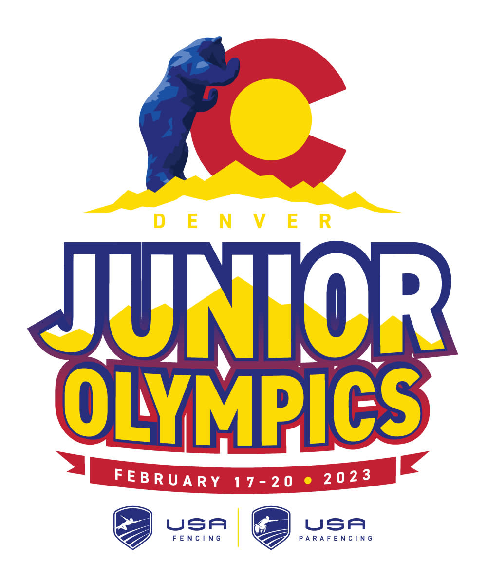 Logo for 2023 USA Fencing Junior Olympic Championships