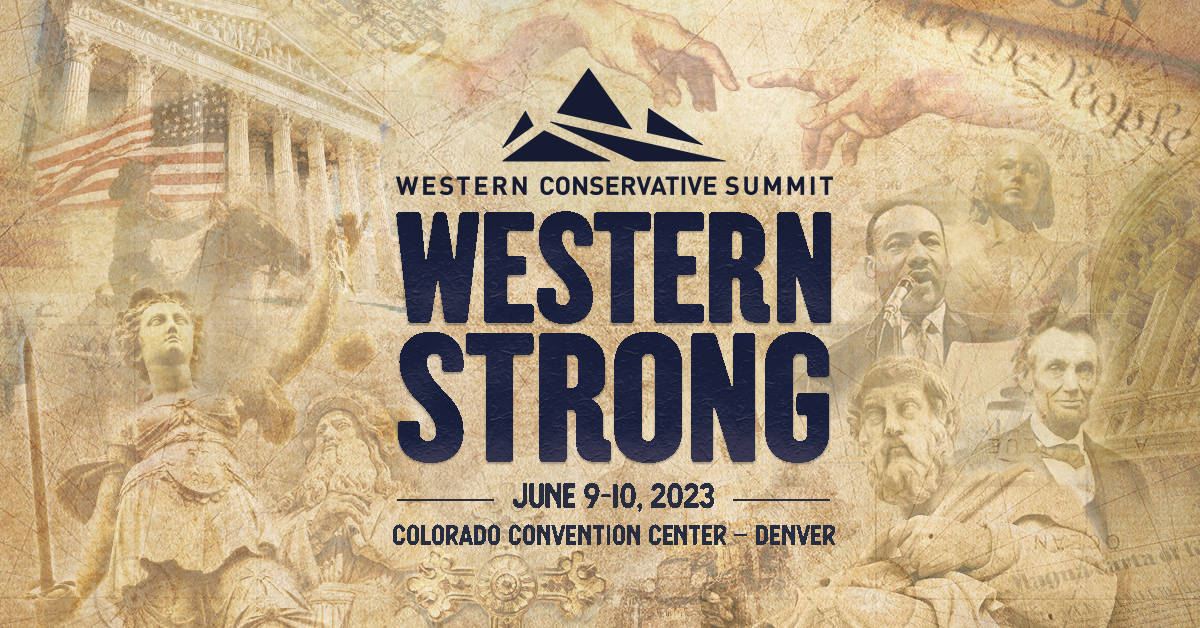 Logo for Western Conservative Summit 2023