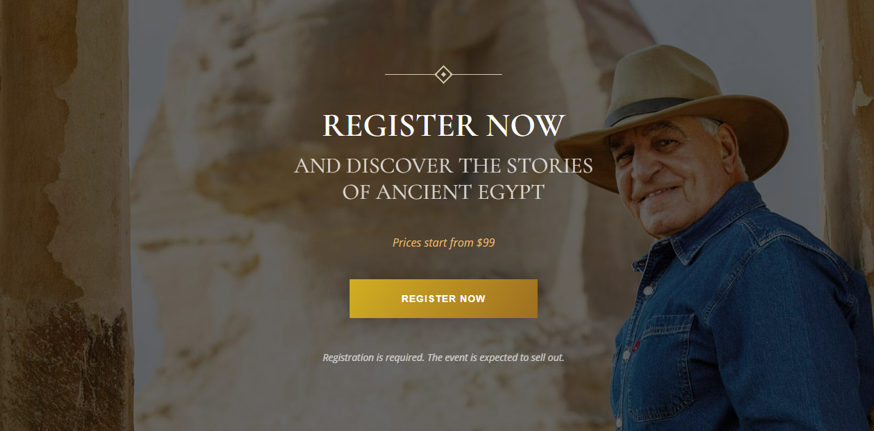 zahi hawass tour egypt