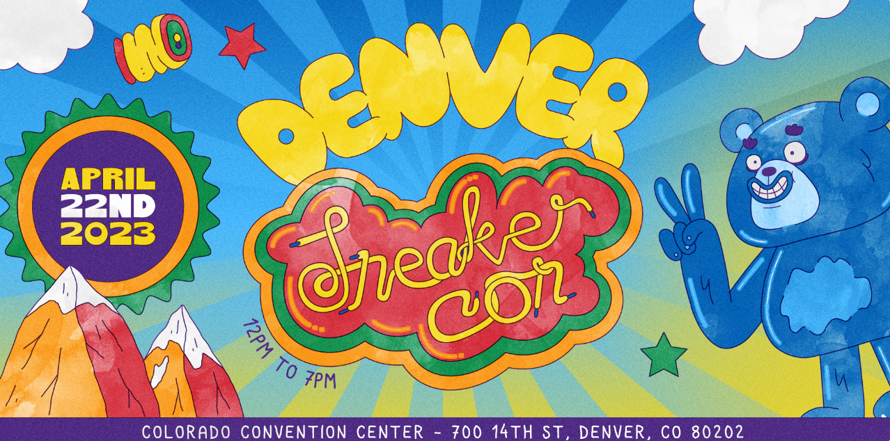 Logo for Sneaker Con Denver 2023
